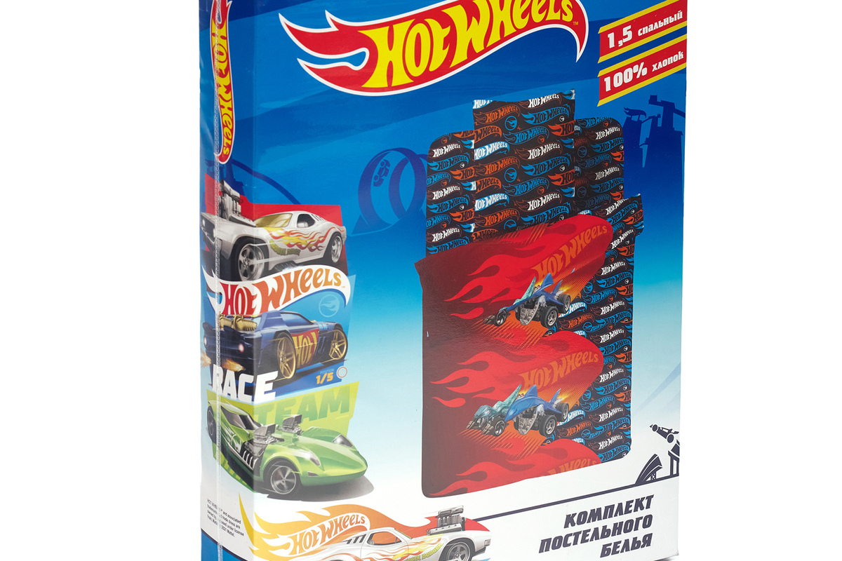 КПБ Павлинка Hot wheels пламя